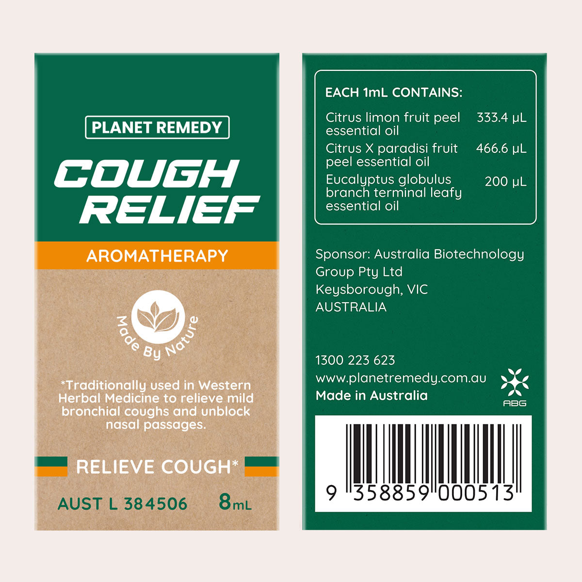 Planet Remedy Cough Relief Aromatherapy