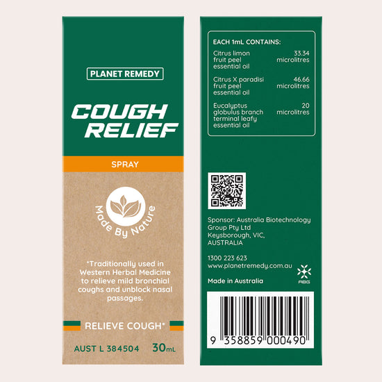 Planet Remedy Cough Relief Spray