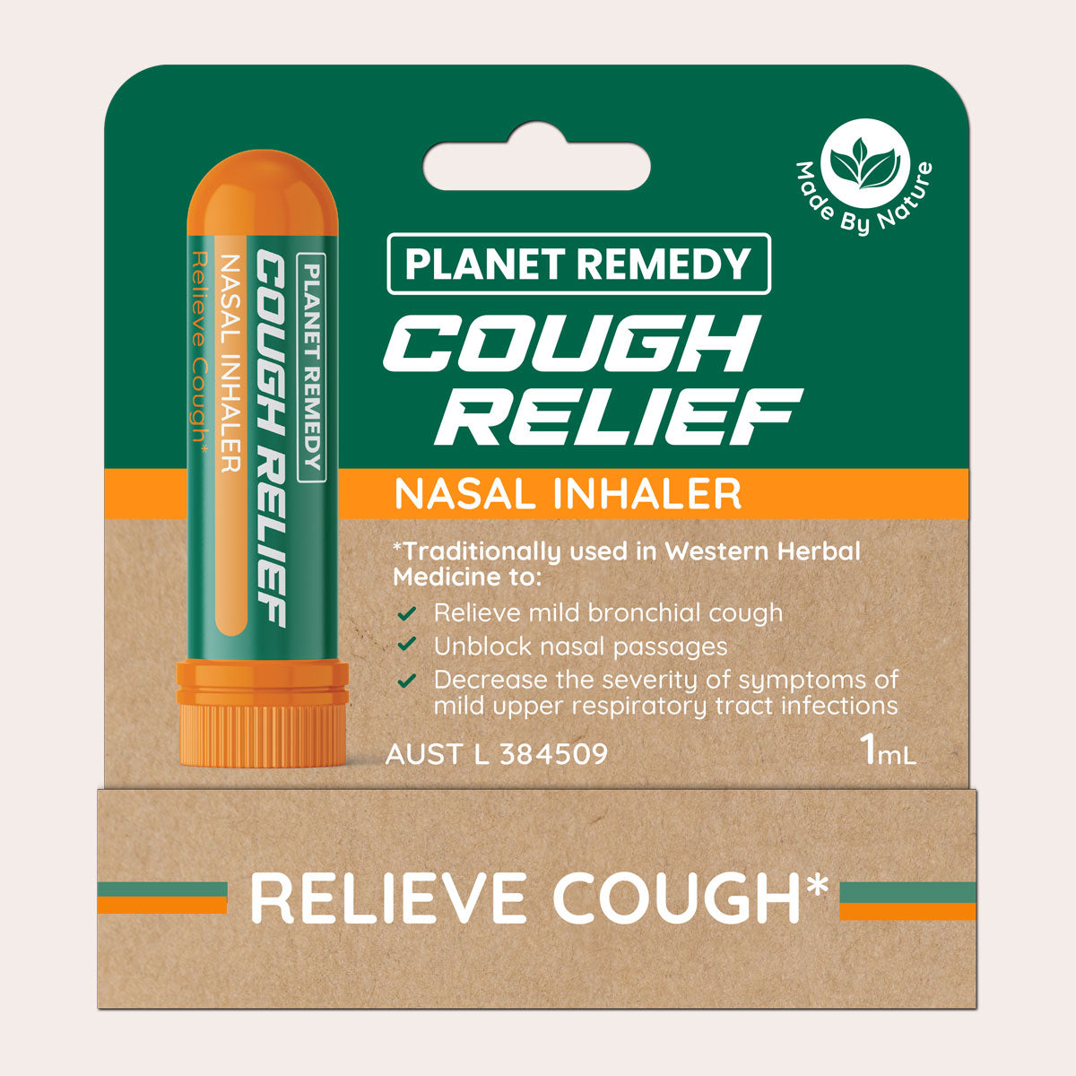 Planet Remedy Cough Relief Nasal Inhaler